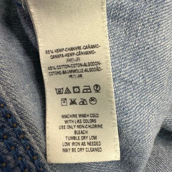 Free People High Waist Denim Skirt - Picture 7 of 7